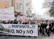 manifestación no pantanos Carrizo