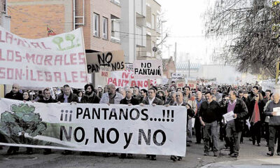 manifestación no pantanos Carrizo