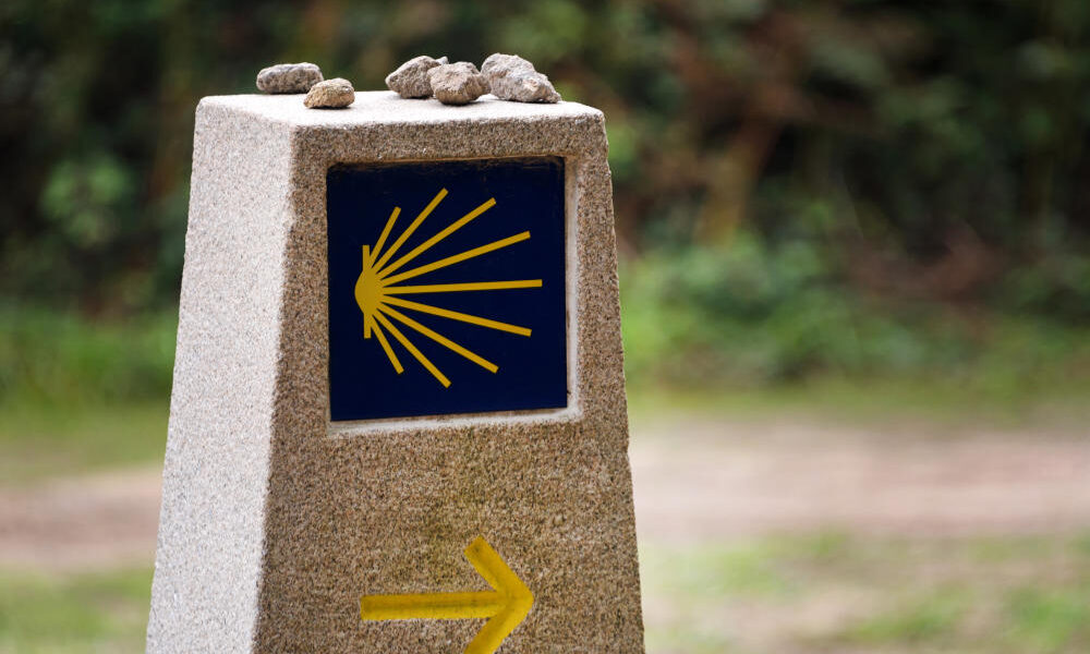 flecha Camino Santiago