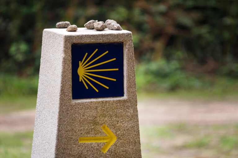flecha Camino Santiago